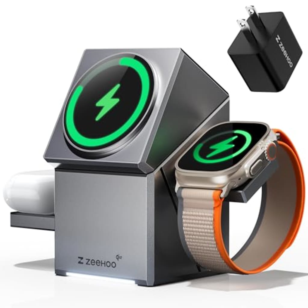 The 3-in-1 Wireless Charging Cube That Ends Cord Chaos Forever